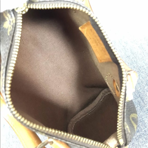 Louis Vuitton Hand Bag Mini speedy Brown Monogram - Picture 6 of 8
